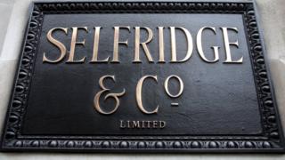 Selfridges sign