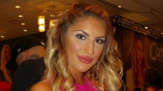 Porn star August Ames found dead at home in California - BBC News