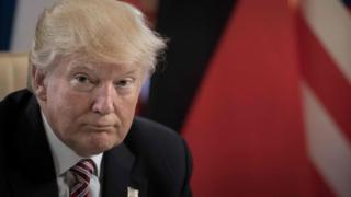 President Donald Trumo