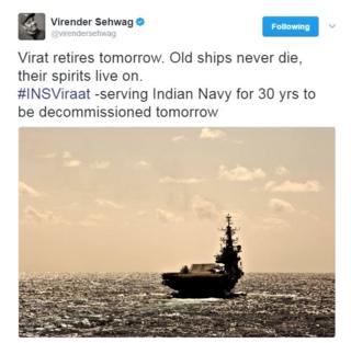 सहवाग का ट्वीट