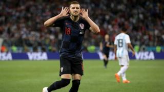 Mshambuliaji wa Croatia katika kombe la dunia Ante Rebic