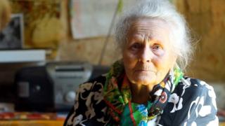 Зинаида Михайловна. Ее во время Второй мировой войны два раза спасали оккупанты.