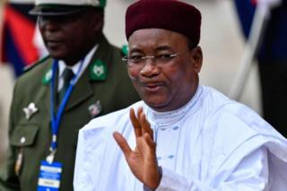 Niger president Mahamadou Issoufou