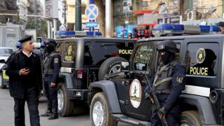 قوات الشرطة المصرية