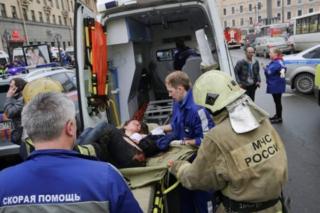 росія, вибух, метро, поранений, санкт-петербург