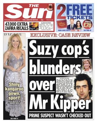 Sun front page - 31/10/18