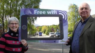 WiFi an asgaidh anns an Aghaidh Mhòir
