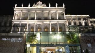 Palais Coburg hotel in Vienna.