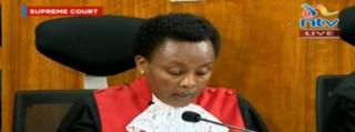 Icegera c'umukuru wa sentare ntahinyuzwa muri Kenya Philomenu Mwilu