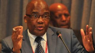 South Africa health minister Aaron Motsoaledi