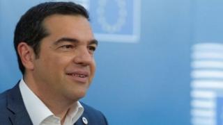 Ra'iisulwasaaraha Giriigga Alexis Tsipras