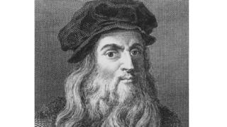 Grabado de Leonardo da Vinci