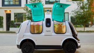 Nuro R2 delivery van