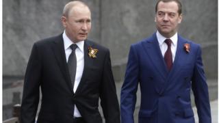 Путин ва Медведев