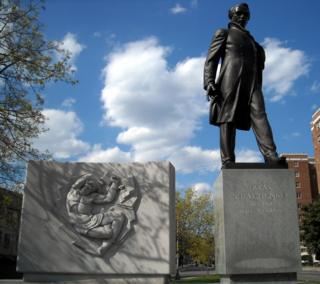 Пам'ятник Тарасові Шевченку в Вашингтоні, США, 1964 рік