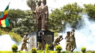 Sannadkii hore waxay mudaaharaadyo lagu dhintay ka dheceen gobollada Oromia iyo Amhara