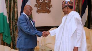 asoju ijọba orilẹede South Africa si Naijiria, Lulu Loius Mnguni ati Aarẹ Buhari