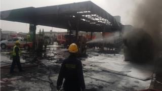 Ọdọmmanụ Forte Oil' dị n'ọdọụgbọelu, Ikeja