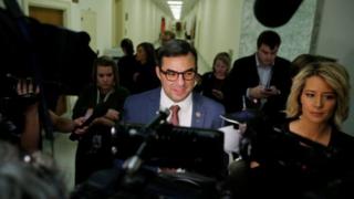 Bwana Amash aragiriza umushikirizamanza wa Republika William Barr ko yabeshe abanyagihugu