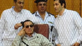 Hosni Moubarak, 87 ans, a dirigé l'Egypte pendant 30 ans.