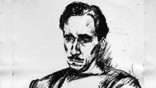 Boceto de Ángel Ara