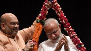 अमित शाह और मोदी