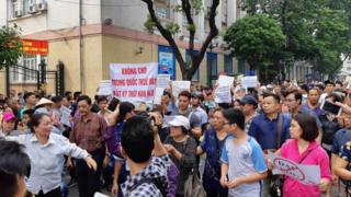 Hình chụp ở Hà Nội ngày 10/6/2018
