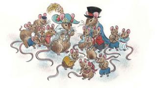 An illustration by Emily Sutton from The Ups and Downs of the Castle Mice