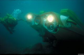 The one-man mini-subs of Jacques Yves Cousteau