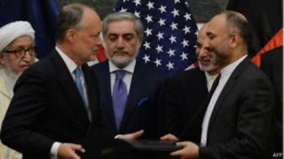مراسم امضای موافقتنامه