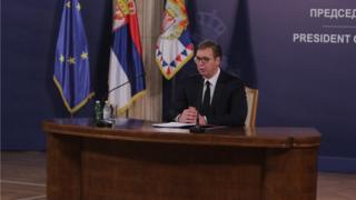 Predsednik Srbije Aleksandar Vučić