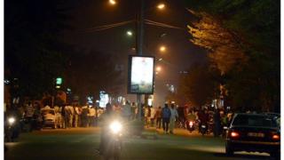 Avenue Kwame Nkrumah en janvier 2016