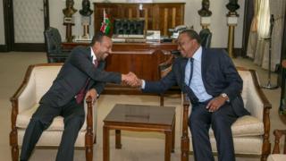 አብይ አህመድና ኡሁሩ ኬንያታ