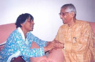 લૈલા કબીર સાથે જ્યોર્જ ફર્નાન્ડિઝ