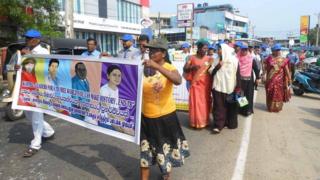 ලෝක ක්ෂය රෝග දිනය නිමිත්තෙන් ත්රිකුණාමලයේ පැවති පාගමනක්