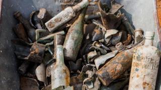 Empty bottles