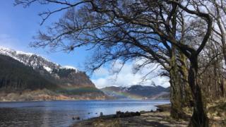 Rainbow over Loch Lubnaig
