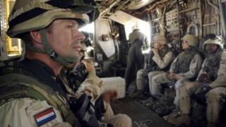 Irak'taki Hollanda askerleri