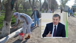 Президент ўқитувчи ва шифокорларни кўча ишларига жалб қилганлар жазоланишини айтди.