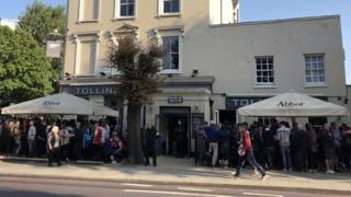 The Tollington pub in Holloway, London