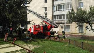 Пожежа у багатоповерхівці