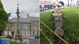Market Cross monument, Ilchester, Somerset