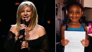 Barbra Streisand y Gianna Floyd