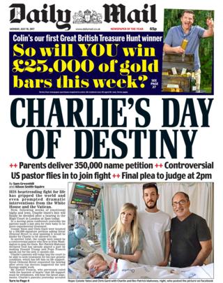 Mail front page