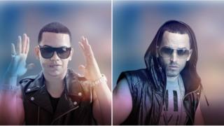 Los cantantes de reguetón J. Alvarez y Yandel usan la aplicación
