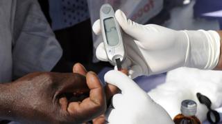 type 2 diabetes, Africa, blood test