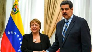 Bachelet y Maduro