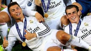 Cristiano Ronaldo a Gareth Bale