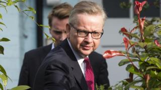 Министр юстиции Великобритании Майкл Гоув