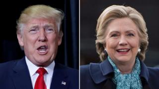 Ibiharuro vy'imfatakibanza vyerekana ko Clinton ari we aza gutsinda